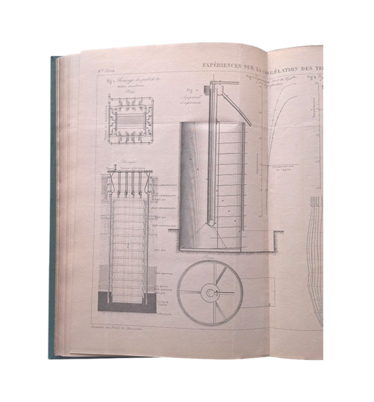 ANNALES DES PONTS ET CHAUSSÉES. Mémoires et Documents, 59 vols. Lois et Ordonnances, 28 vols. Planches, 7 vols.