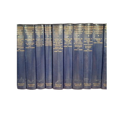 Freud, Sigmund.- THE STANDARD EDITION OF THE COMPLETE PSYCHOLOGICAL WORKS (24 VOLS.)