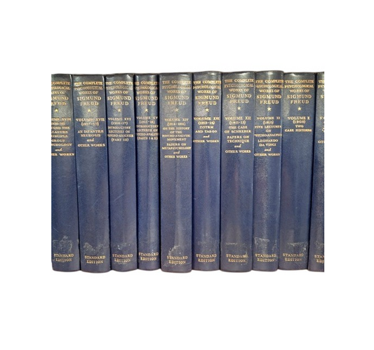 Freud, Sigmund.- THE STANDARD EDITION OF THE COMPLETE PSYCHOLOGICAL WORKS (24 VOLS.)