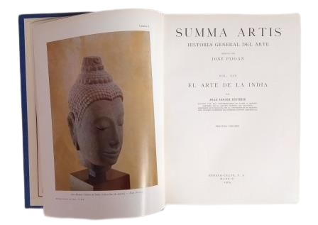 Roger Rivière, Jean.- EL ARTE DE LA INDIA. SUMMA ARTIS. VOL. XIX