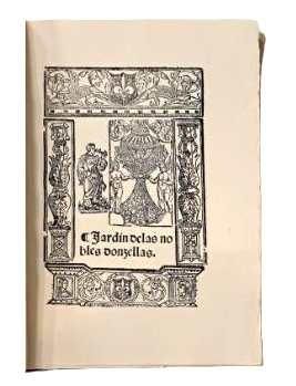 Fray Martín de Córdoba.- JARDÍN DE NOBLES DONCELLAS