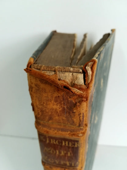 RESTAURACIÓN DE OEDIPUS AEGYPTIACUS.- Athanasius Kircher, Roma, 1652.